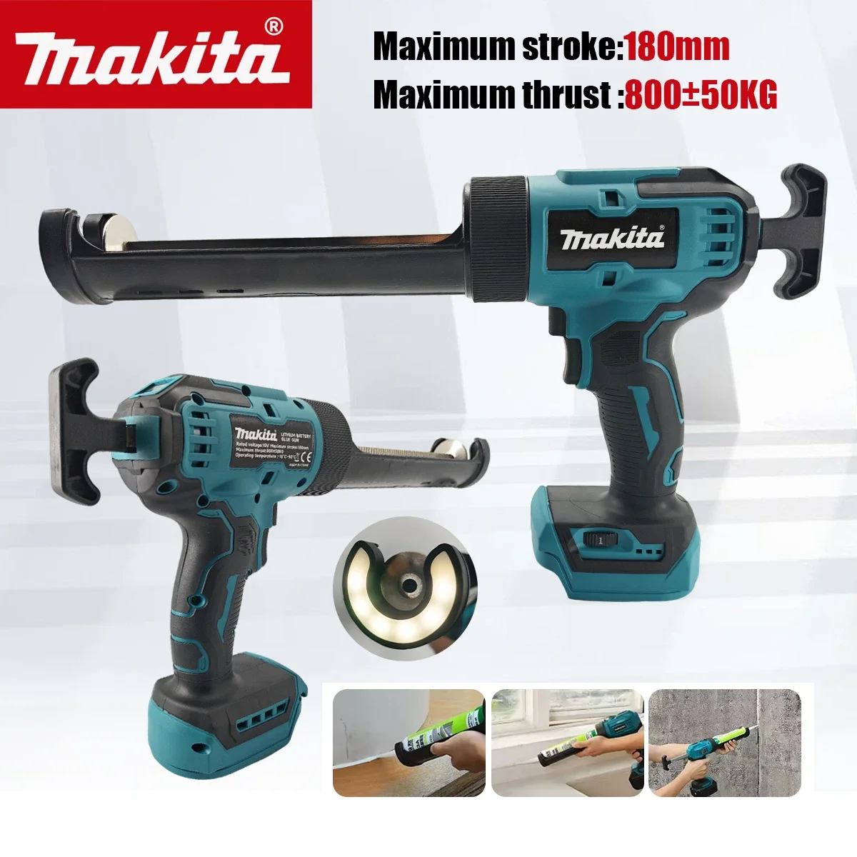 Home Improvement Warehouse - Bezprzewodowy elektryczny pistolet do klejenia Makita,