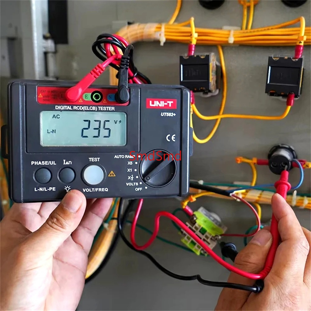 Circuit Breaker Finder - Cyfrowy tester RCD ELCB AUTO RAMP,