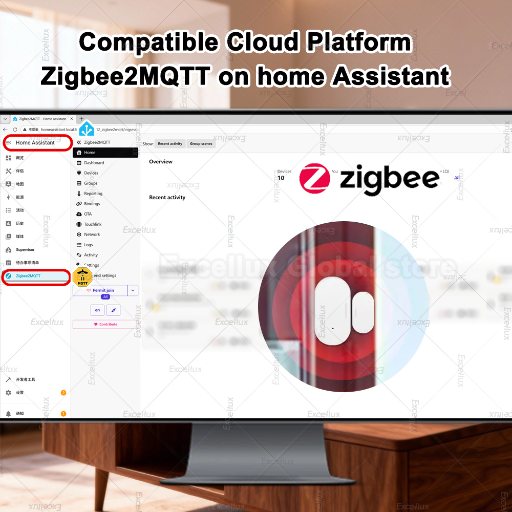 Zigbee 3.0 czujnik okna drzwi  – Home Improvement And Hardware recenzja i cena